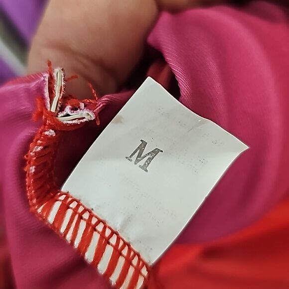 Onek‎ Ombre Cutout Sleeved One Piece Swimsuit Size Medium - Picture 10 of 11